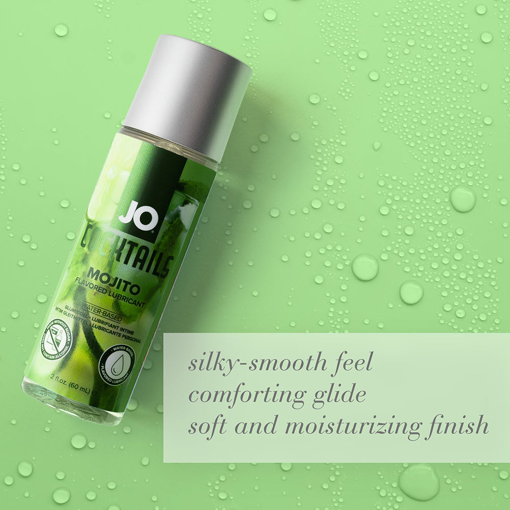 JO Cocktails Mojito Flavored Water-Based Lubricant 2 oz.