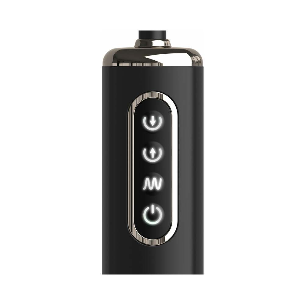 Anal Fantasy Elite Collection Auto-Throb Inflatable Vibrating Plug Black
