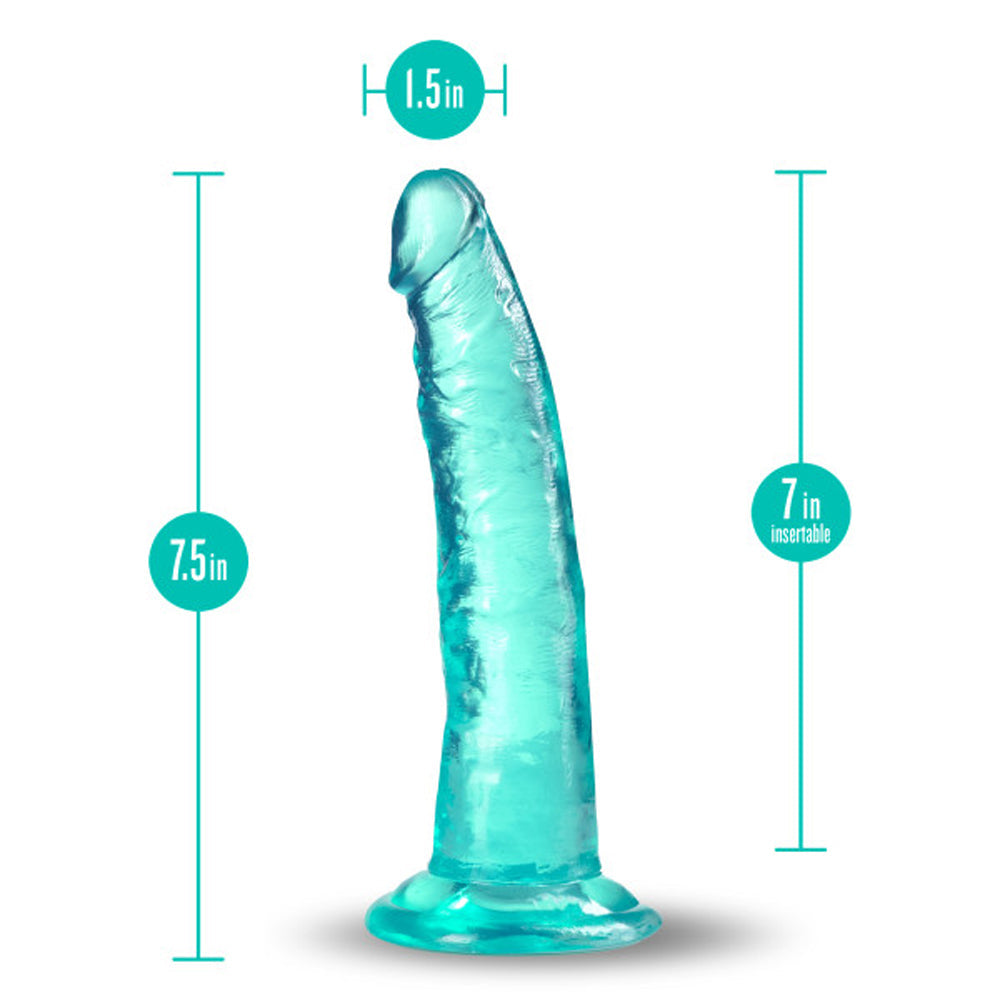 B Yours Plus Lust n' Thrust 7 in. Dildo Teal