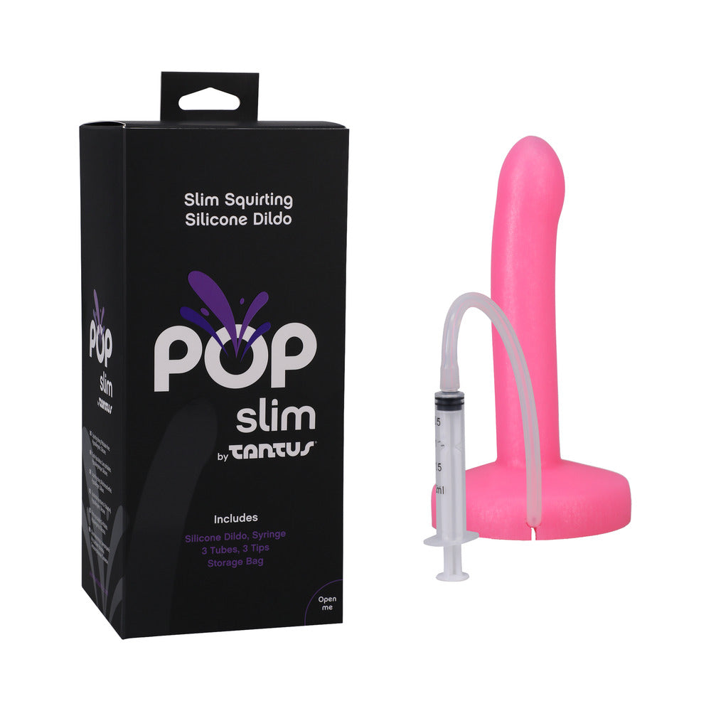 Tantus POP Slim Squirting Dildo Watermelon