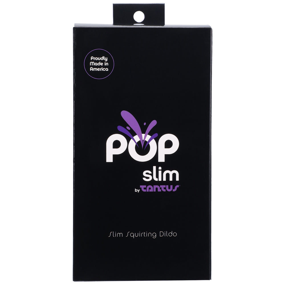 Tantus POP Slim Squrting Dildo Indiglow