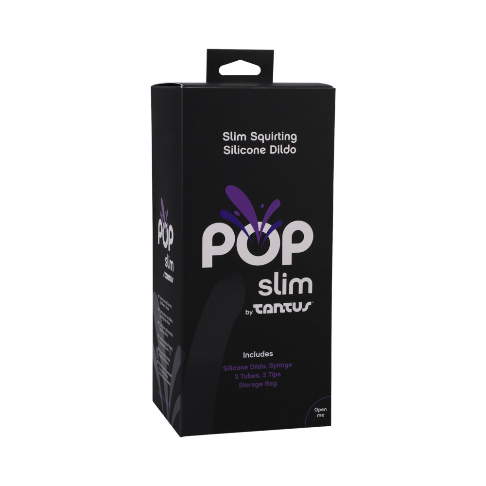 Tantus POP Slim Squrting Dildo Indiglow