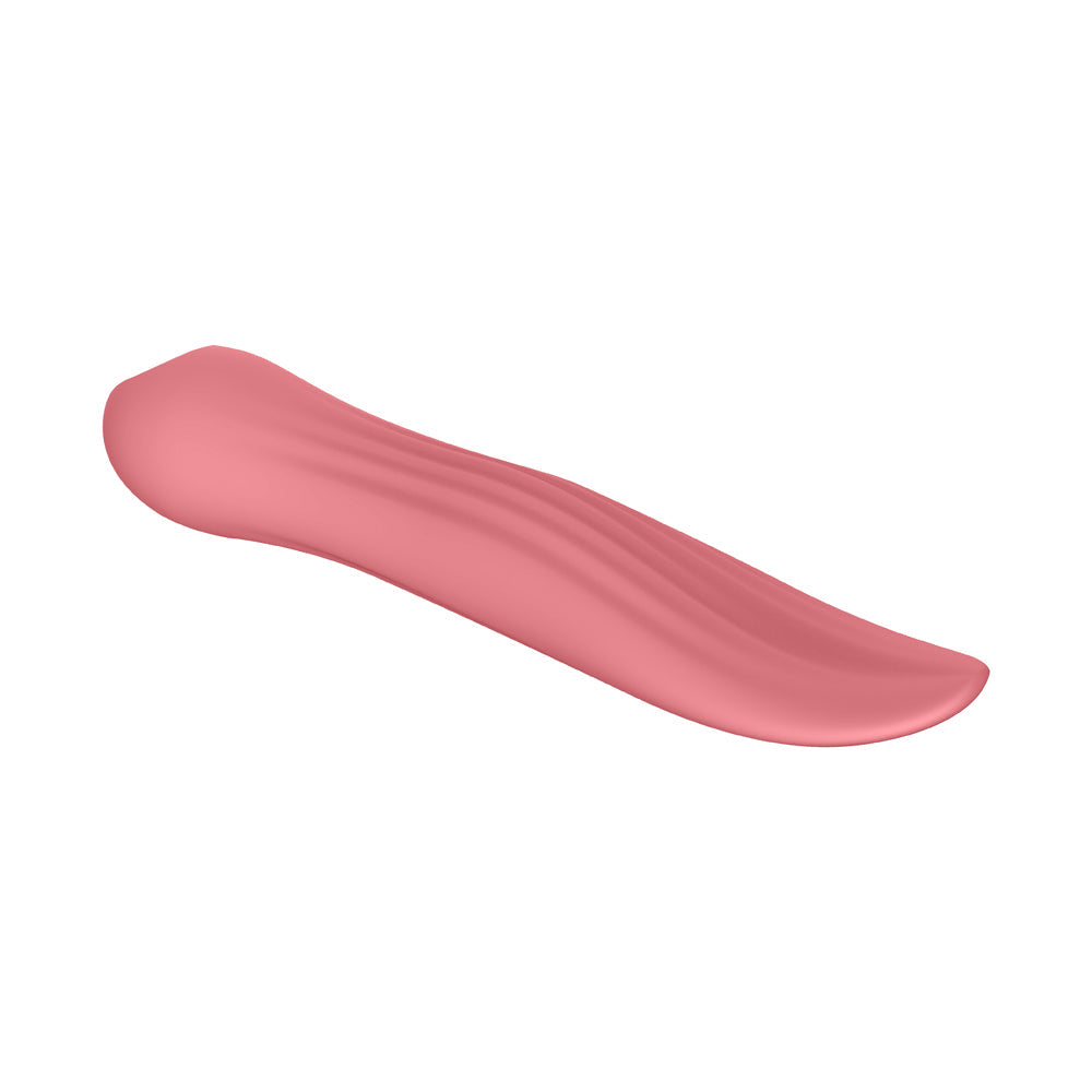 Luv Inc Tv23 Tongue Vibrator Rechargeable Silicone Coral