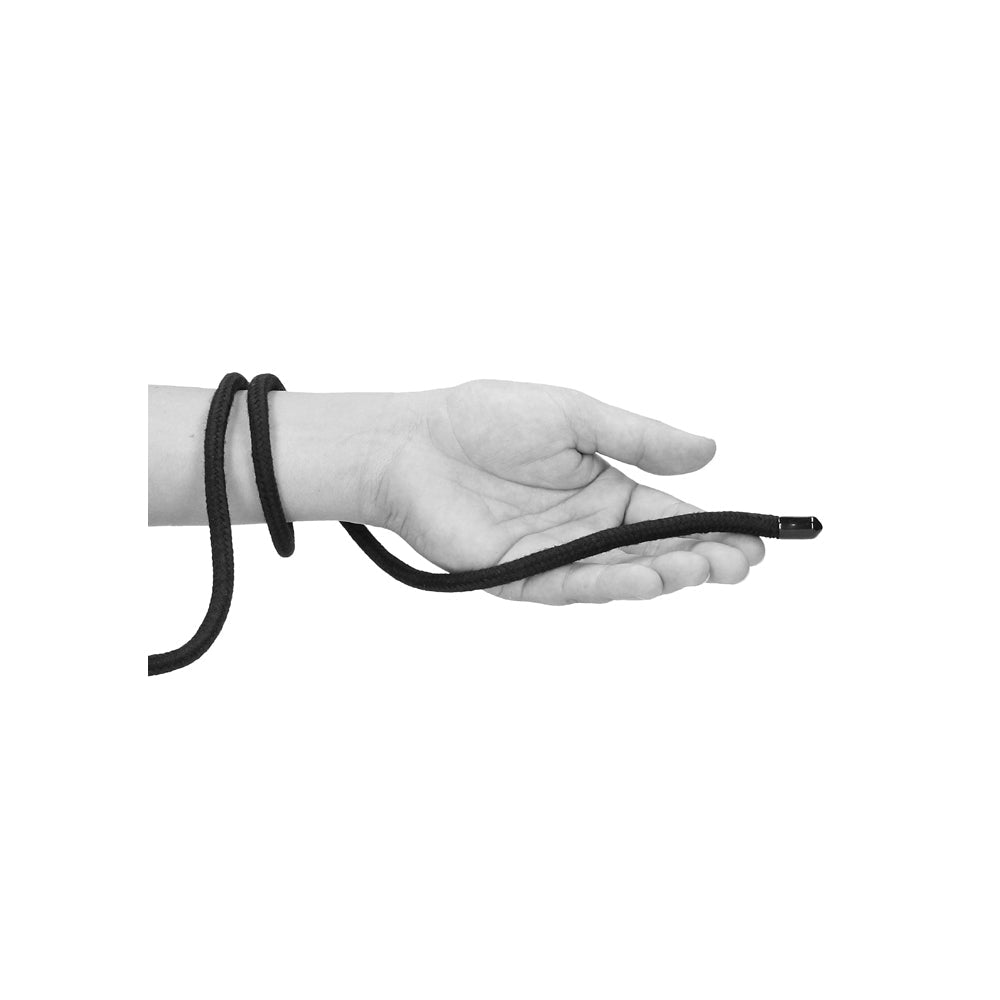 Ouch! Black & White Japanese Rope 10 m / 33 ft. Black