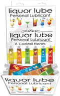 Liquor Lube 10 ml Tubes Six Assorted Flavors (72 Pcs/Display)
