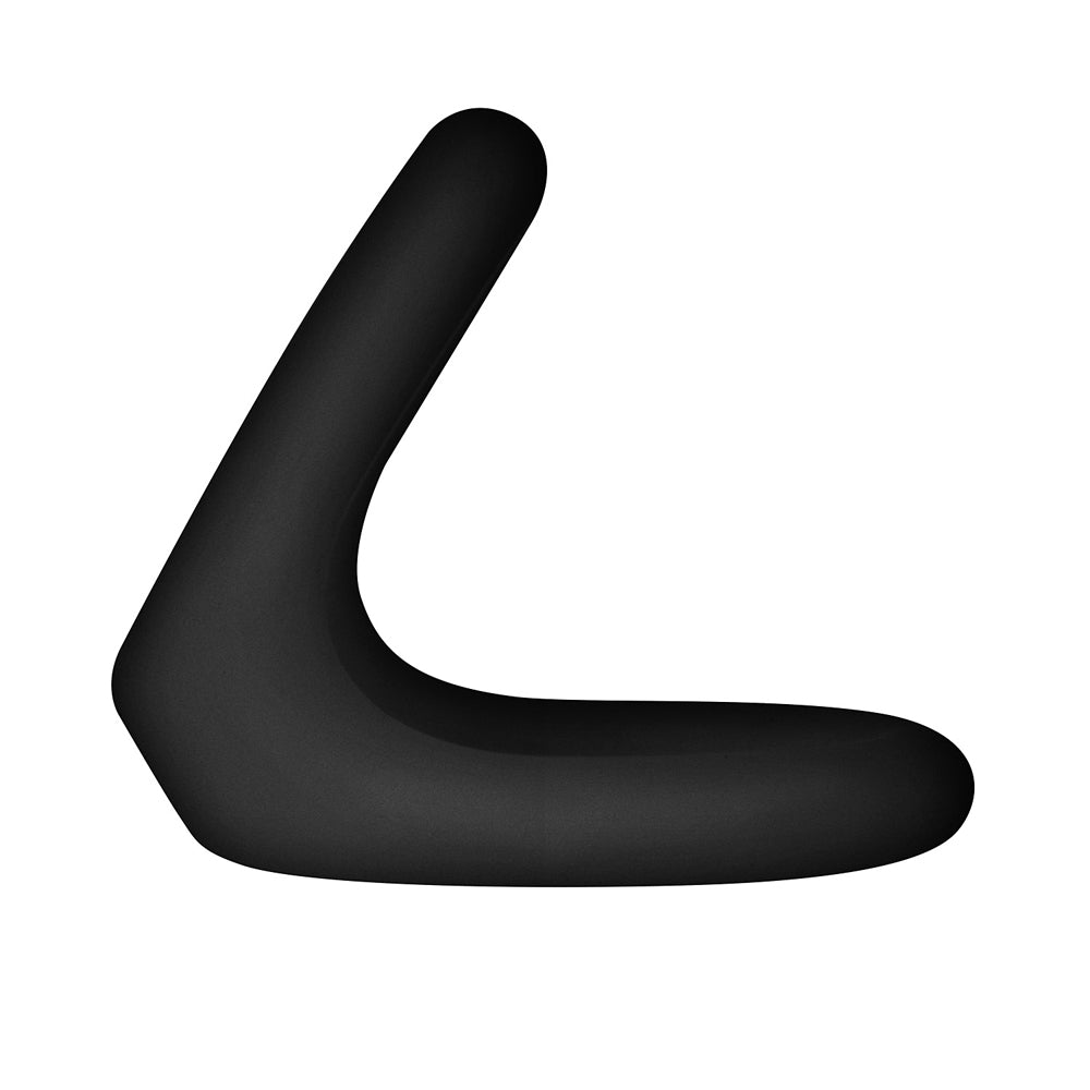 Forto F-22 Liquid Silicone Cock & Ball D-Ring Large Black