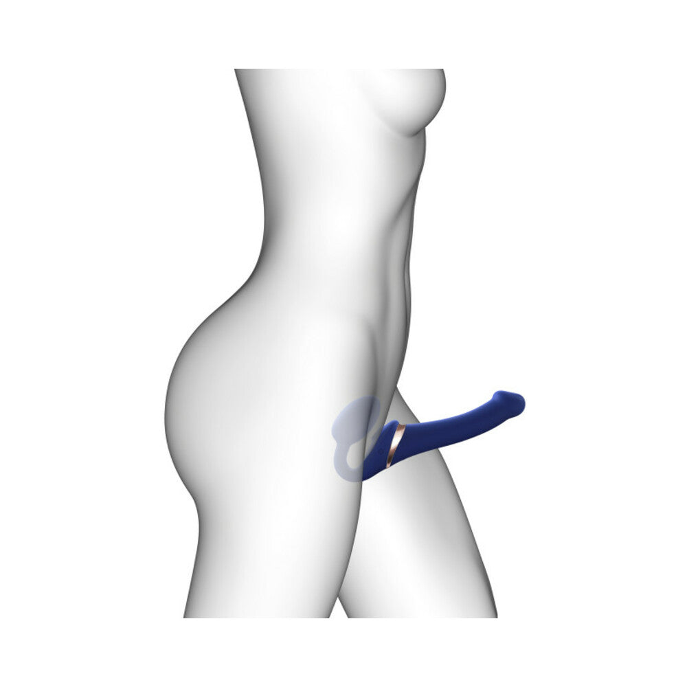 Strap-On-Me Multi Orgasm Bendable Strapless Strap-On Night Blue XLarge