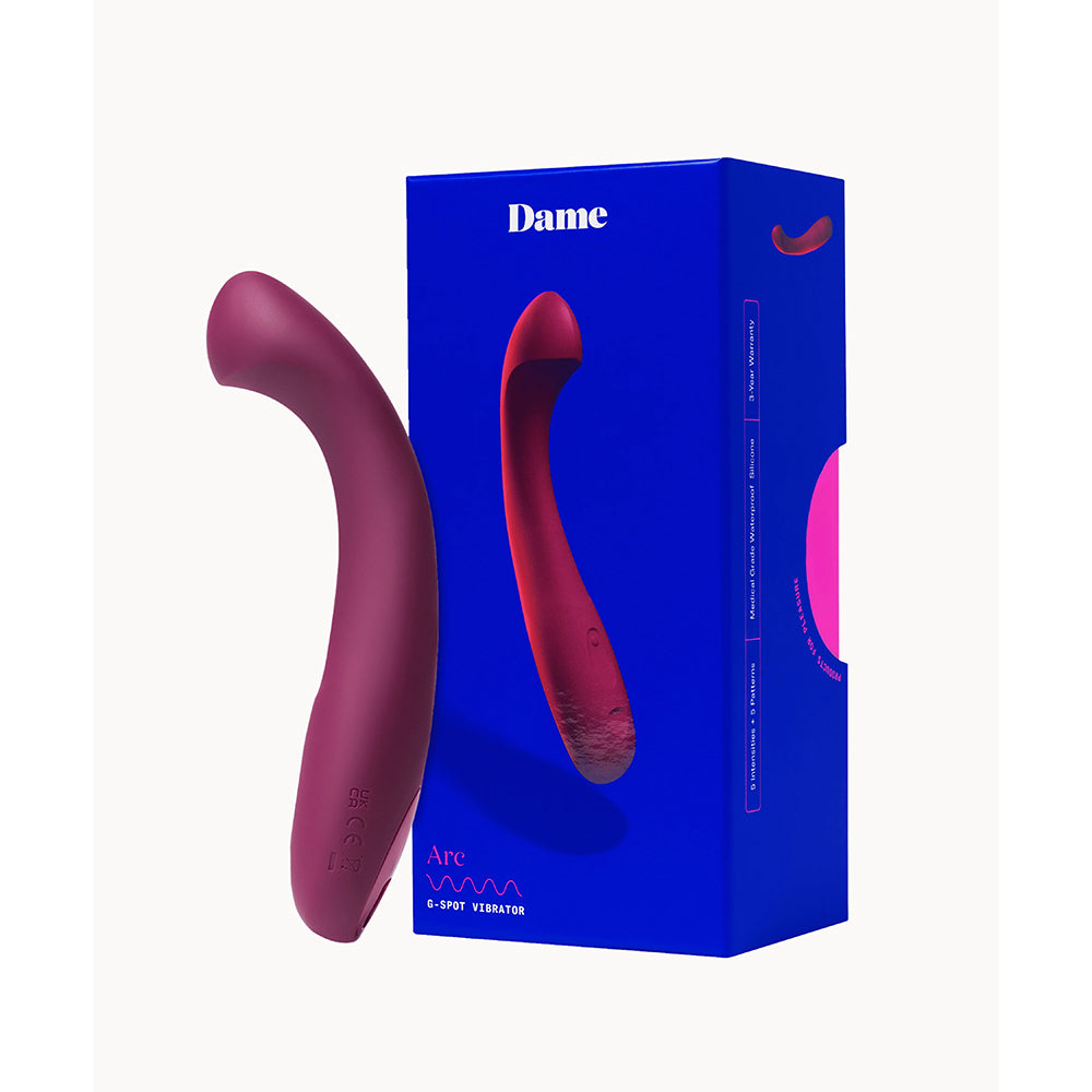 Dame Arc G-Spot Vibrator Plum