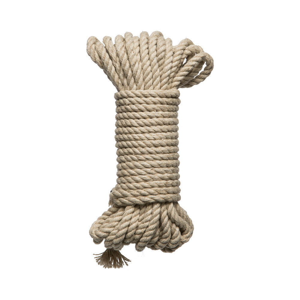Merci Bind & Tie 6mm Hemp Bondage Rope 30 ' Natural