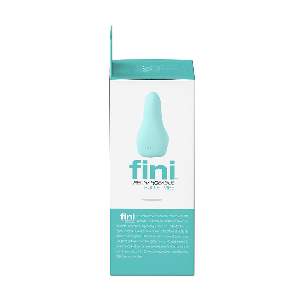 VeDO Fini Rechargeable Bullet Vibe Turquoise