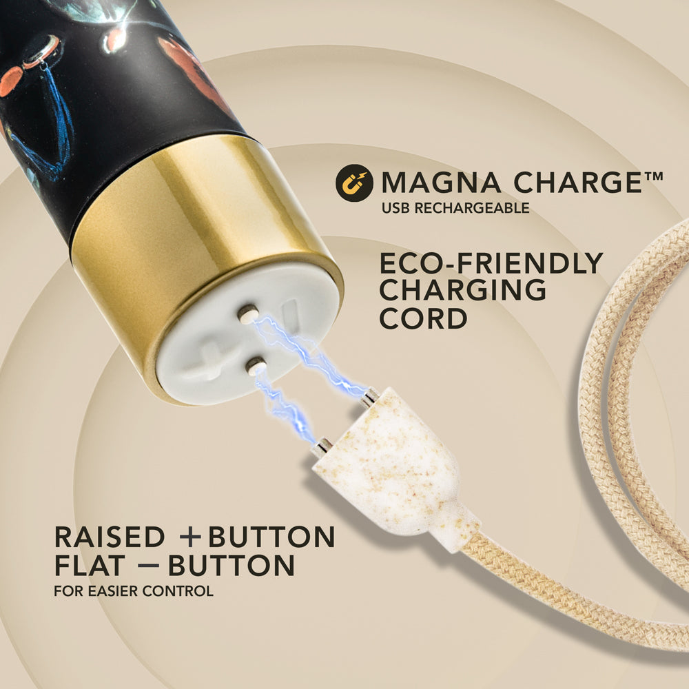 The Collection Bountiful Limited Edition Rechargeable 7 in. Vibrator Flora