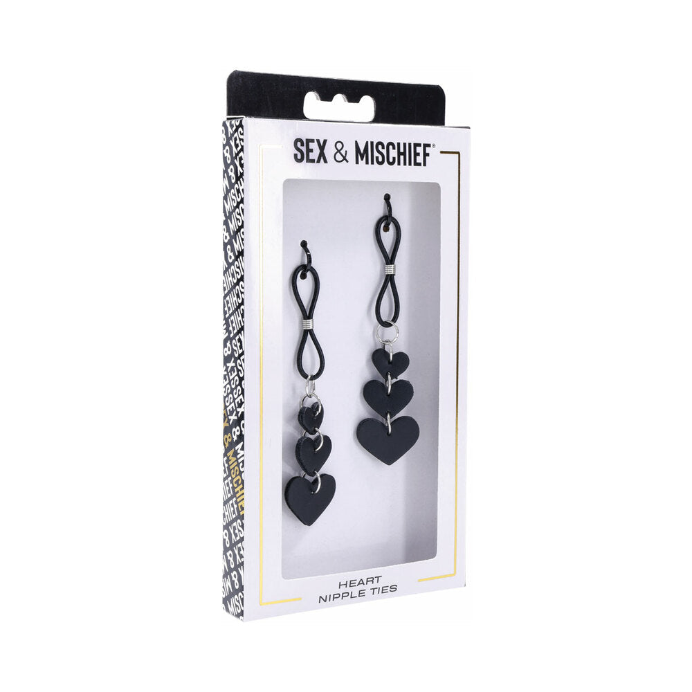 Sportsheets Sex & Mischief Heart Nipple Ties