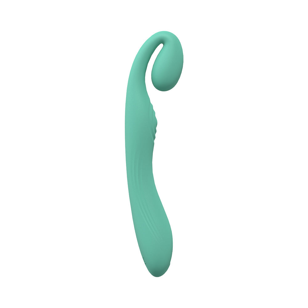 LoveLine Obsession 10 Speed Dual Motor Vibe Sealed Silicone Rechargeable Submersible Green