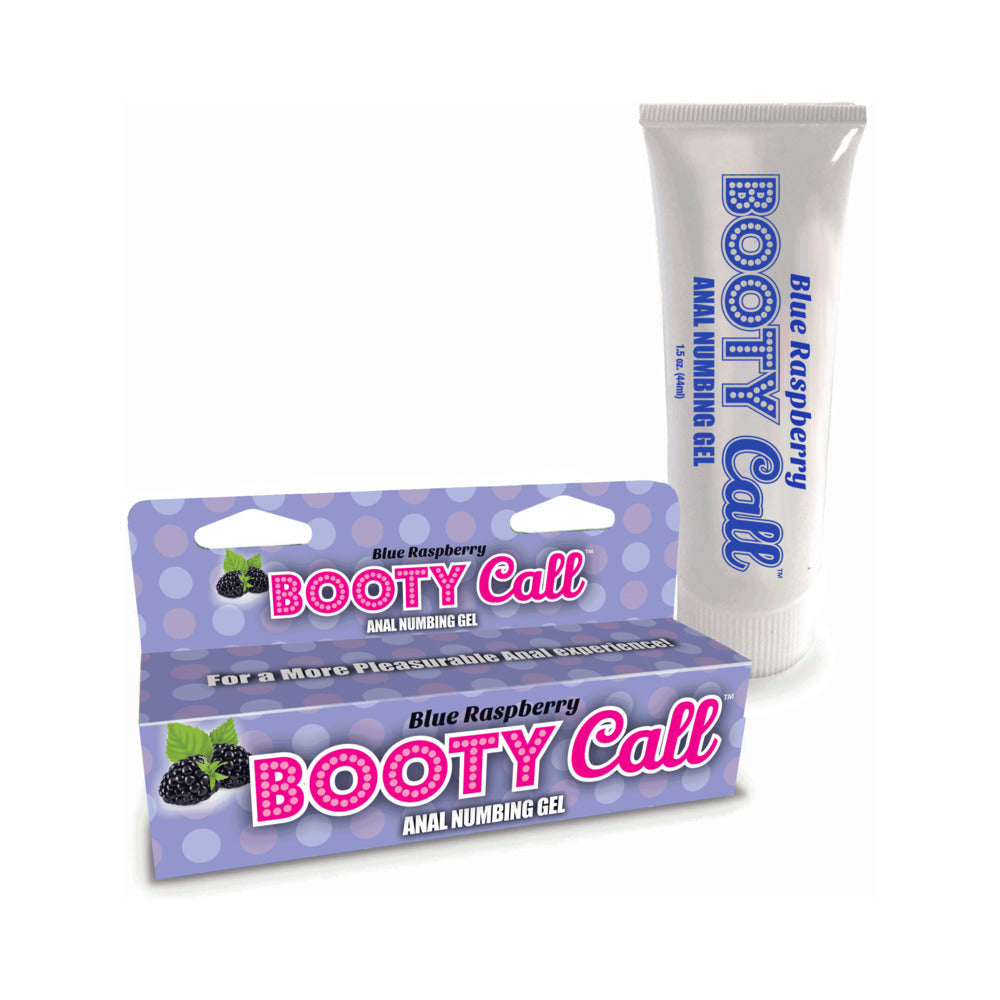 Booty Call Anal Numbing Gel Blue Raspberry 1.5 oz.