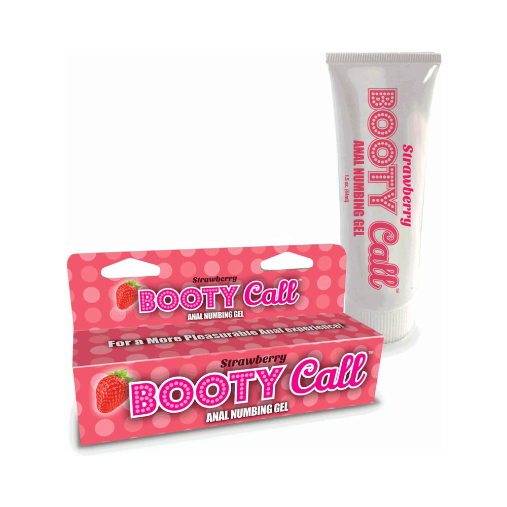 Booty Call Anal Numbing Gel Strawberry 1.5 oz.