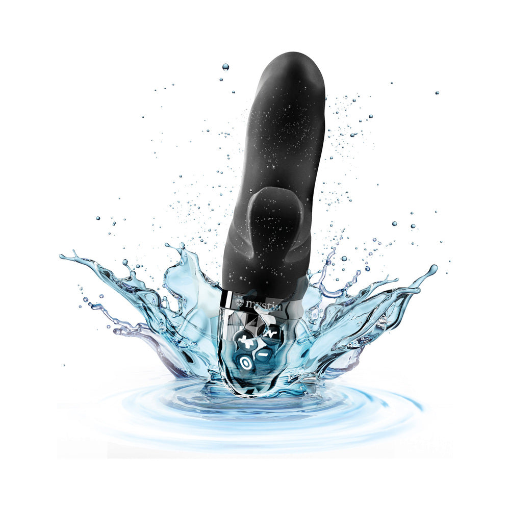 Mystim Hop Hop Bob eStim Vibrator Black