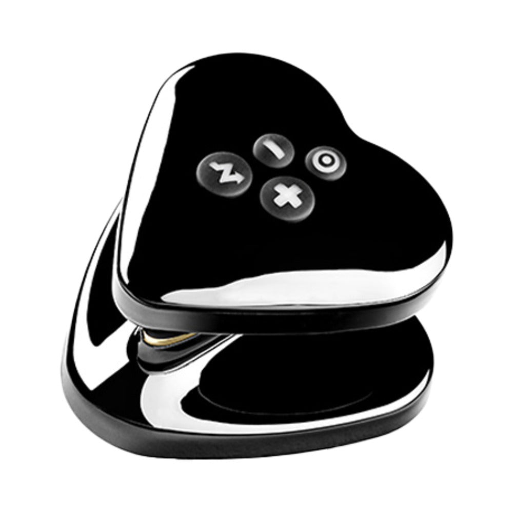 Mystim Heart's Desire eStim Lay On Vibrator Black