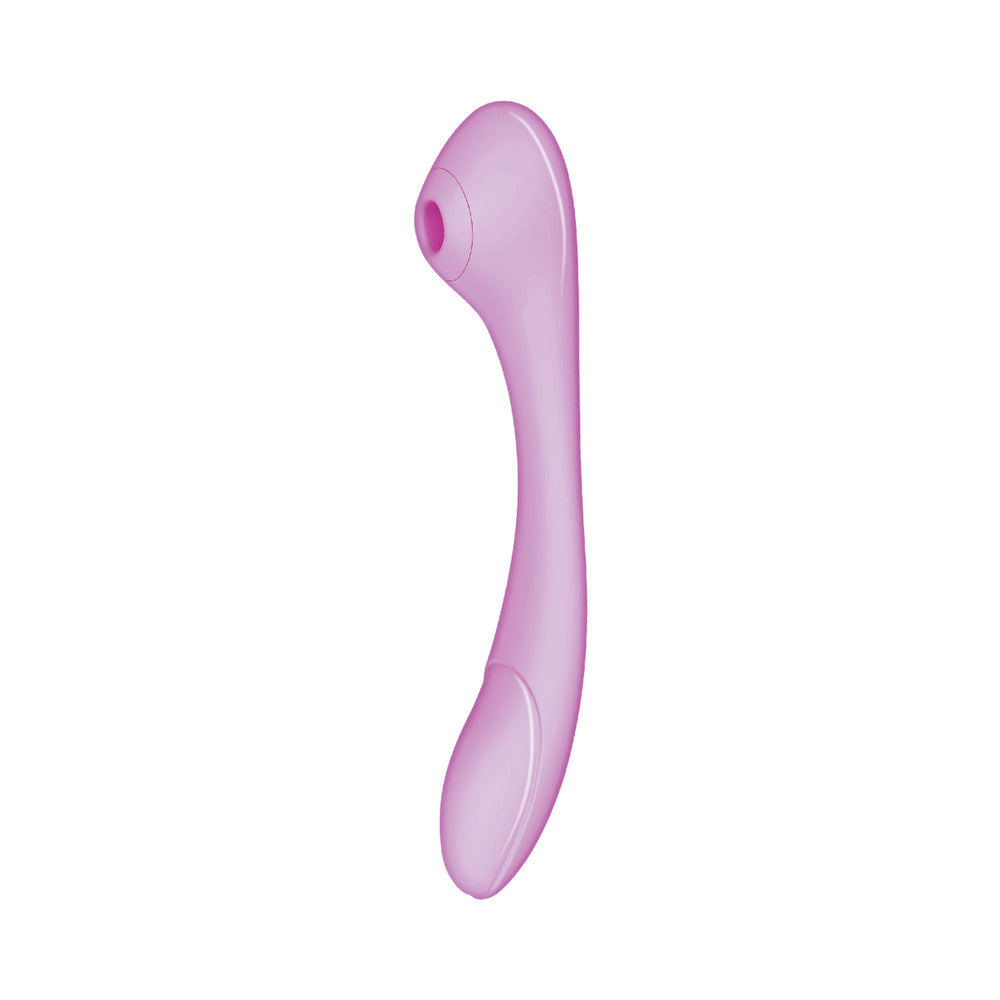 Blaze Bendable Suction Massager Lavender