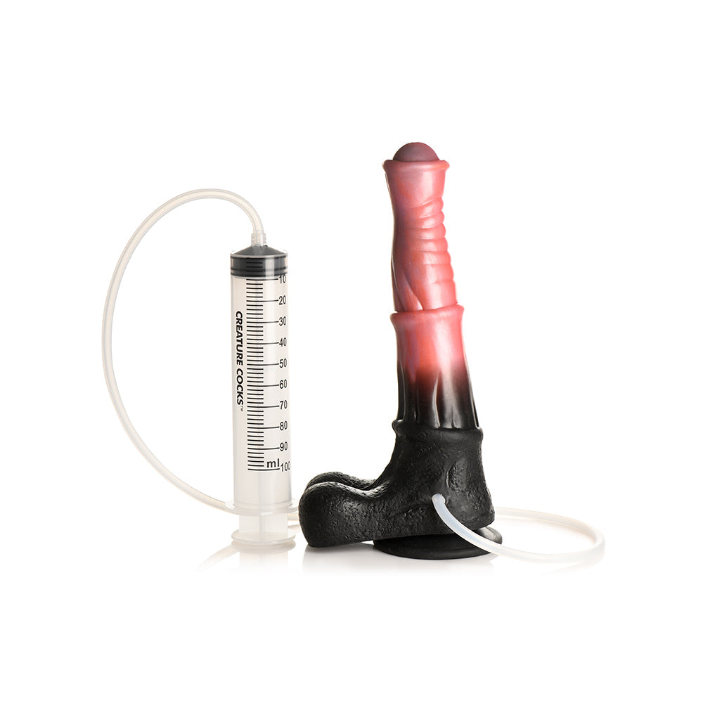 Creature Cocks Centaur Explosion Squirting Silicone Dildo