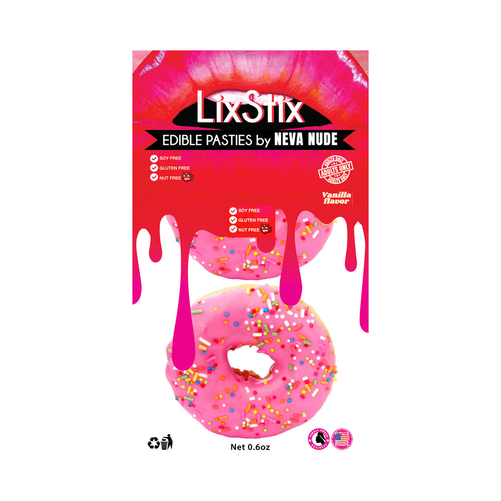 Neva Nude Very Vanilla Simp Sonz D'ohnut Edible Nipple Pasties