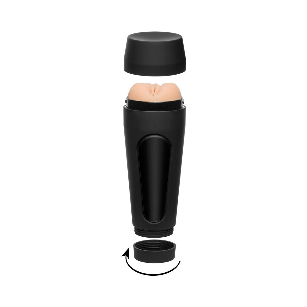 Main Squeeze Leana Lovings ULTRASKYN Stroker Pussy Vanilla