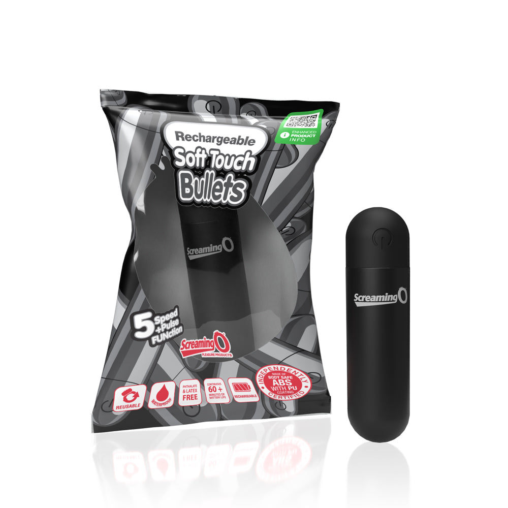 Screaming O Soft Touch Rechargeable Bullets in POP 12pc Box Assorted