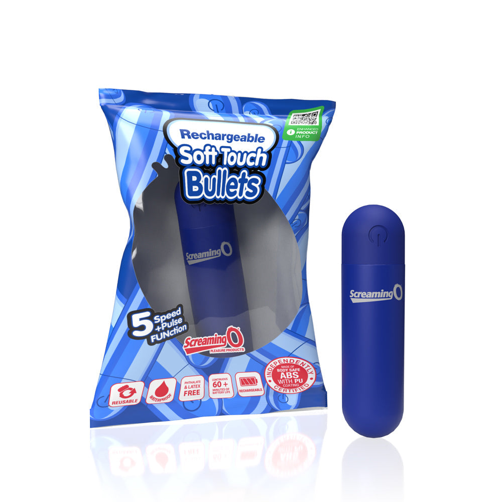 Screaming O Soft Touch Rechargeable Bullets in POP 12pc Box Assorted