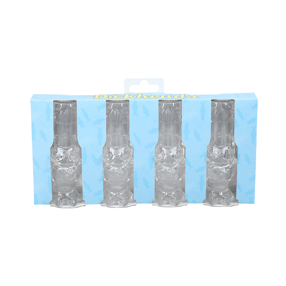 The Dickheads Bride Tall Shot Glass Clear