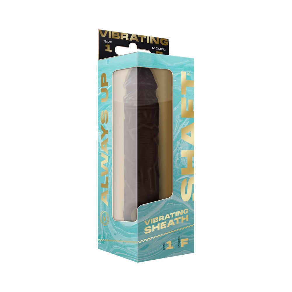 Shaft Vibrating Model F: Sheath Size 1 Mahogany