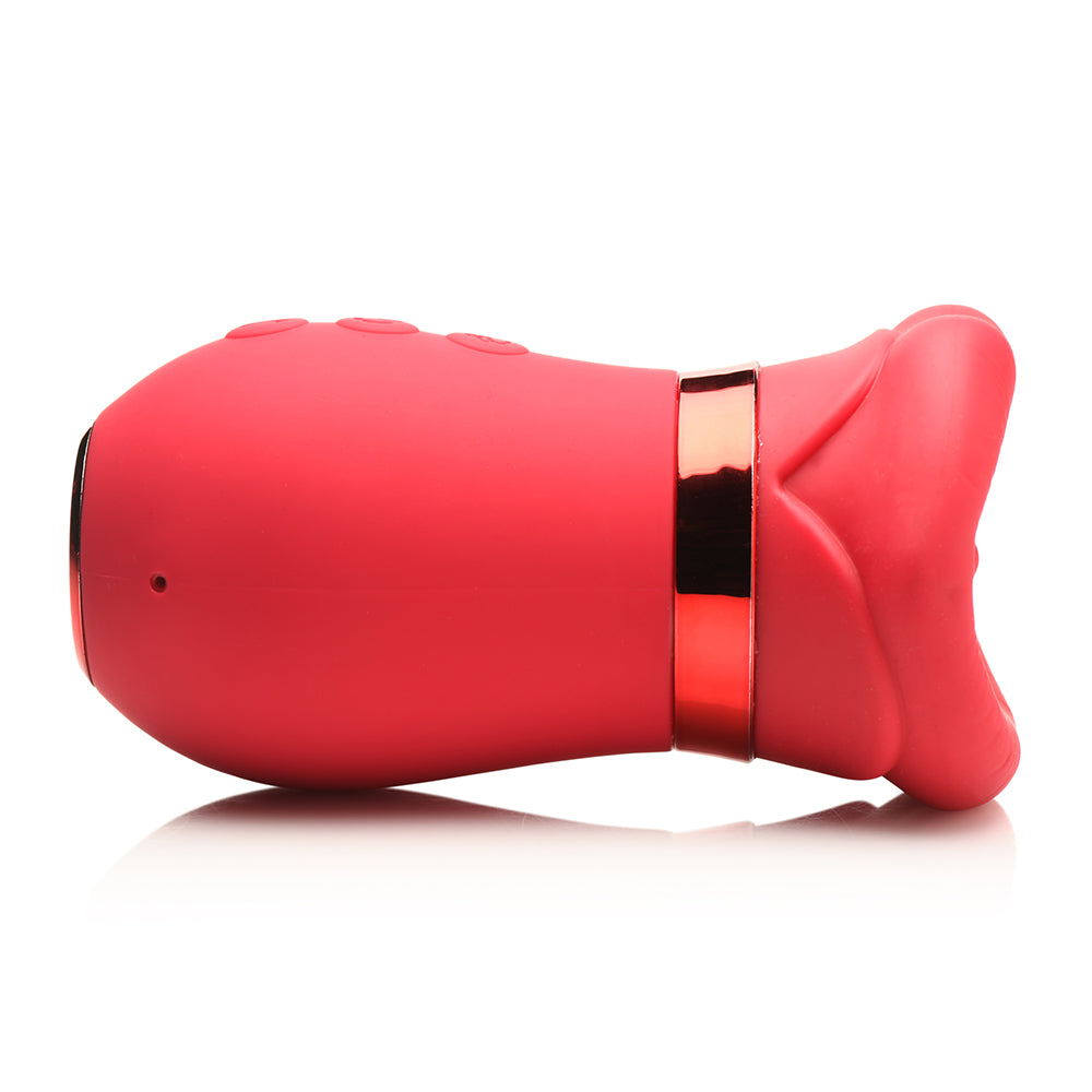 Lickgasm Kiss Me More Kissing, Sucking, & Vibrating Clitoral Stimulator