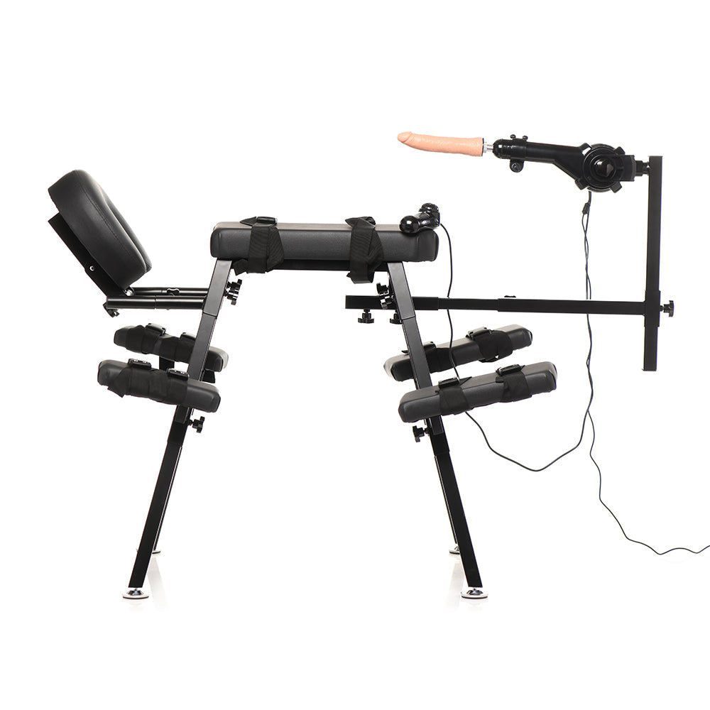 Master Series Obedience Bench with Sex Machine (Dropship Only)