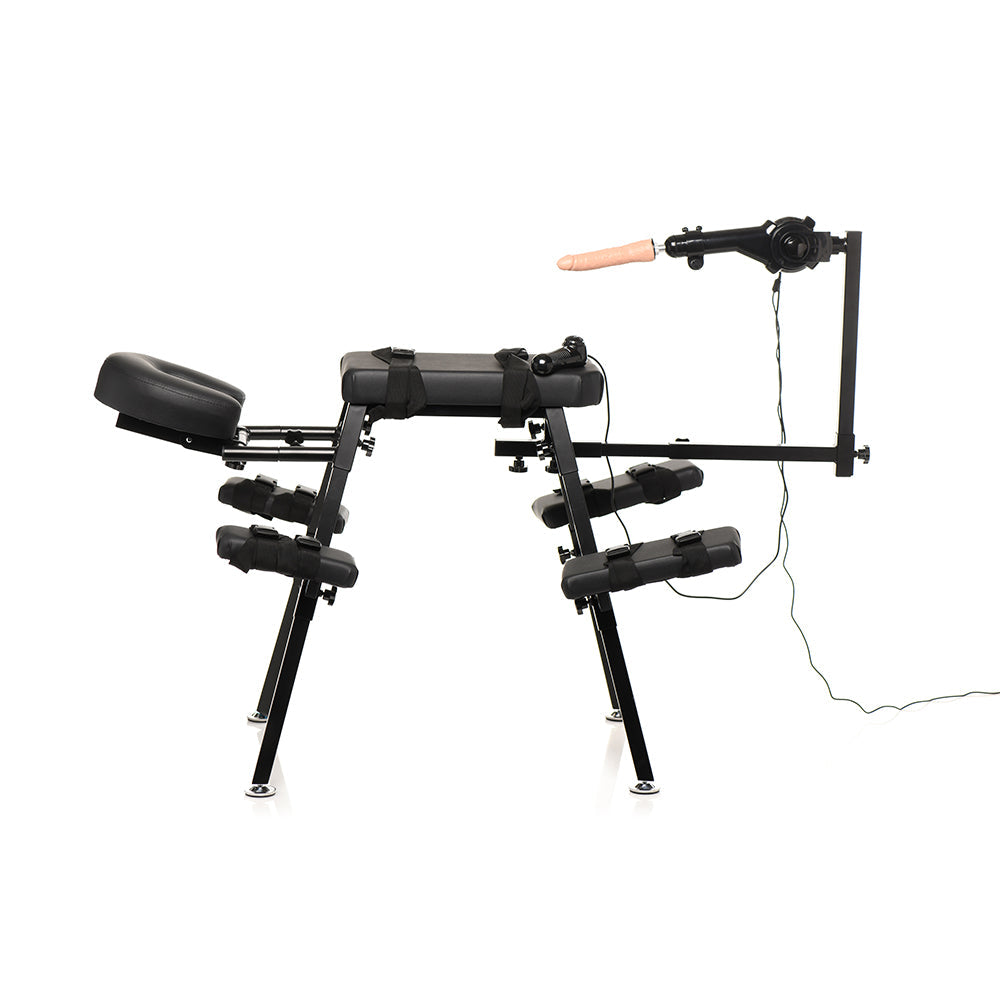 Master Series Obedience Bench with Sex Machine (Dropship Only)