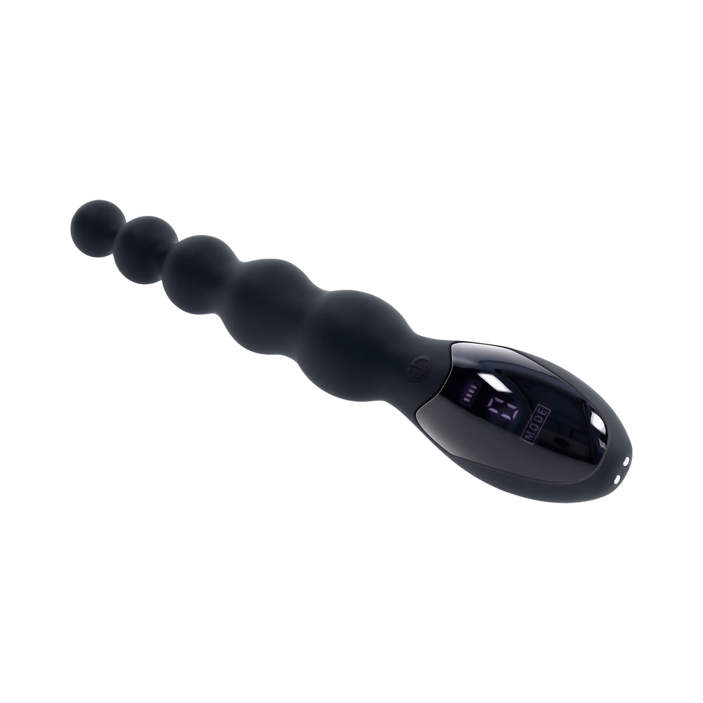 Zero Tolerance Backdoor Baton Rechargeable Anal Vibrator Silicone Black
