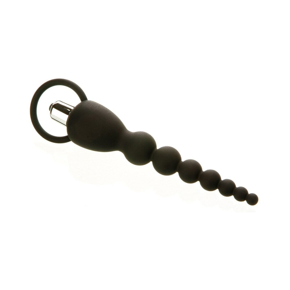 Adam & Eve Vibrating Silicone Anal Beads (Bag Packaging)