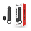 Adam & Eve Adam's XL Vibrating Extension Silicone with Remote Control