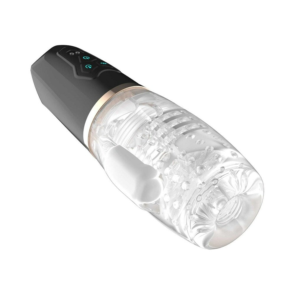 Adam & Eve Adam's Gawk Gawk 2.0 Sucking & Vibrating Sleeve