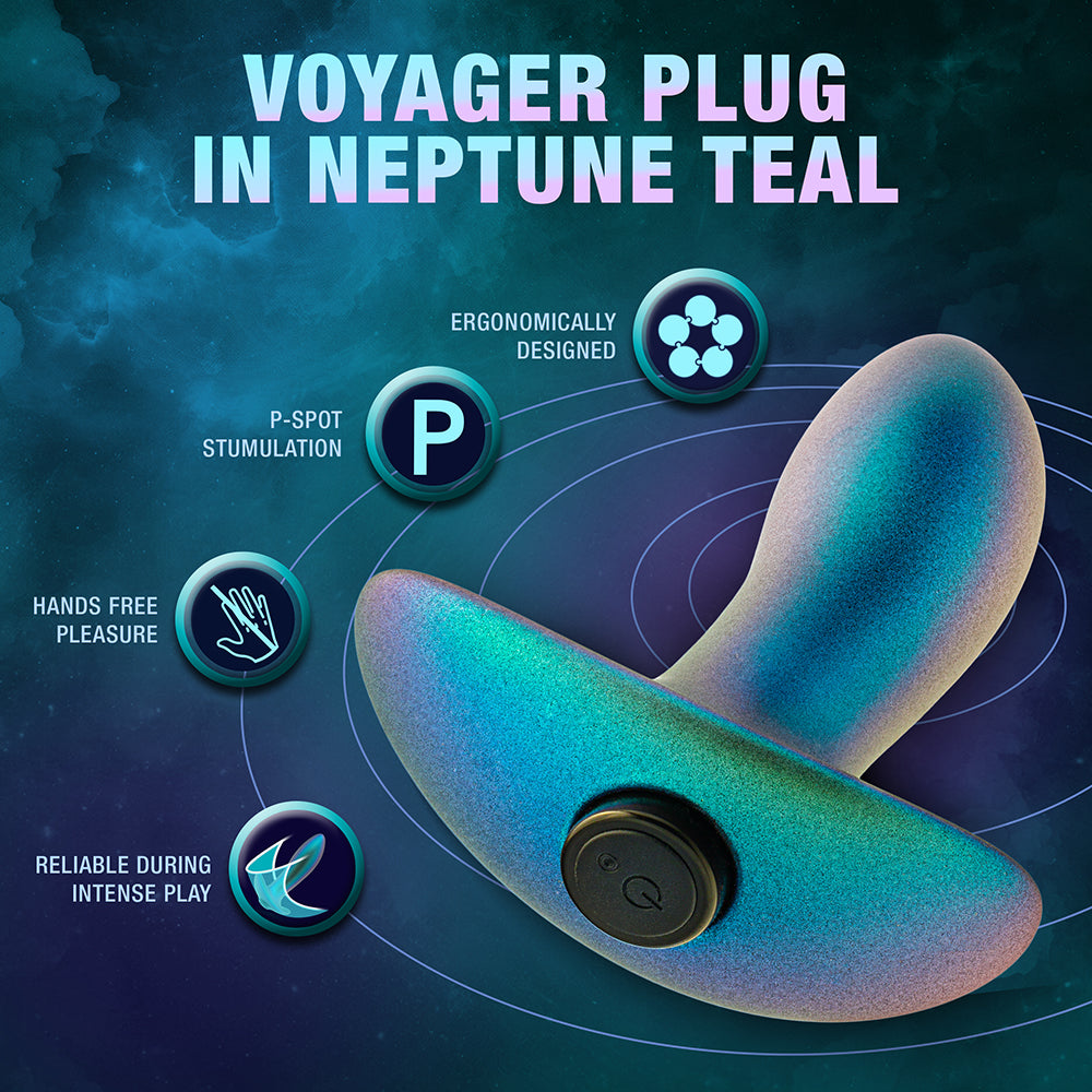 Anal Adventures Matrix Voyager Plug Neptune Teal