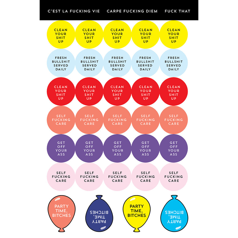 Fucking Planner Stickers
