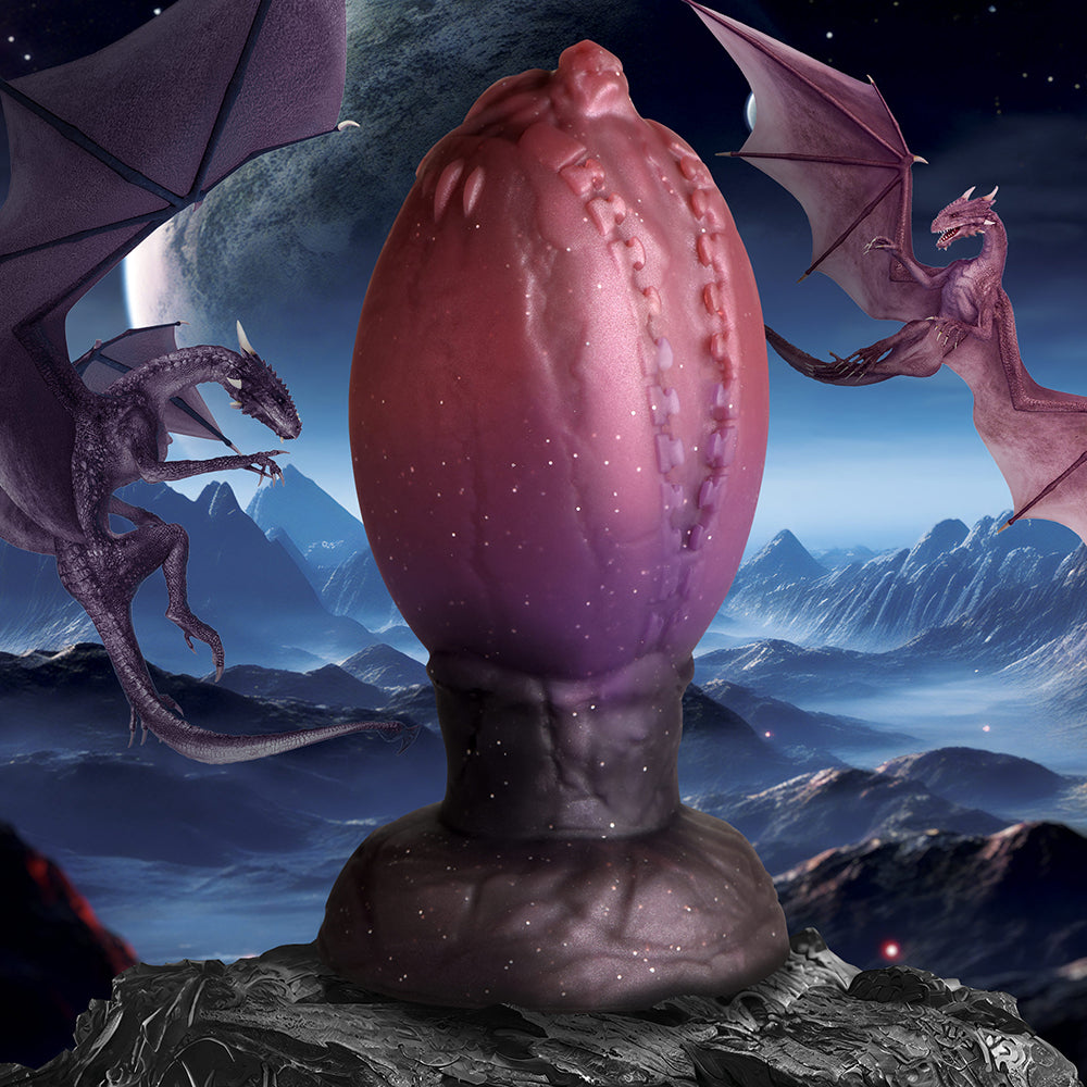 Creature Cocks Dragon Hatch Silicone Egg Large