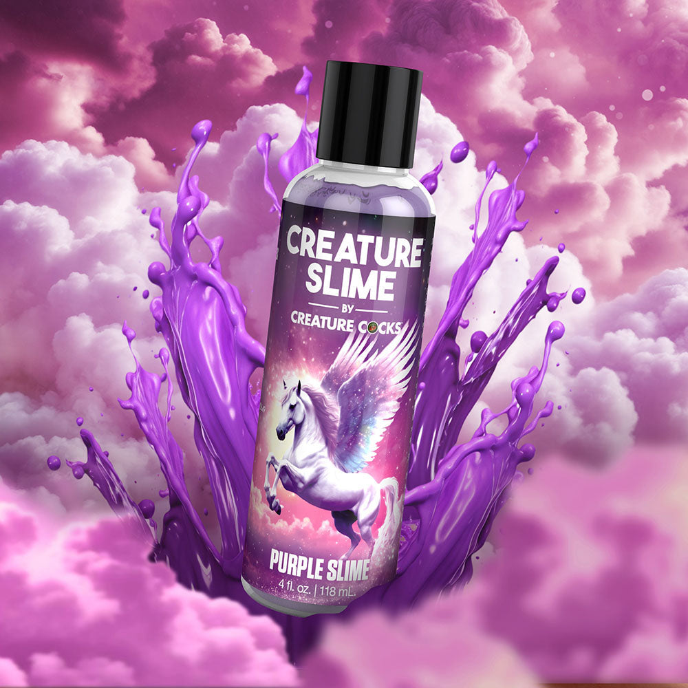 Creature Slime Purple Water-Based Lubricant 4 oz.