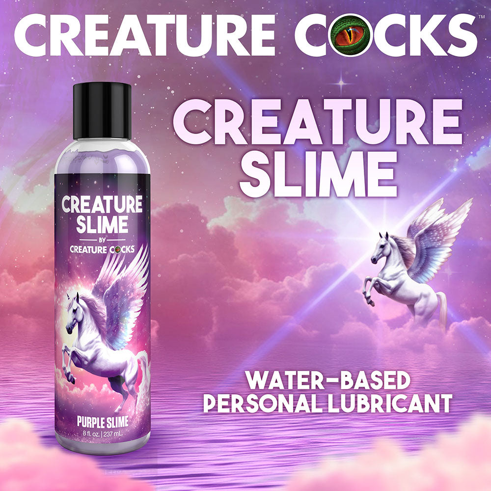 Creature Slime Purple Water-Based Lubricant 8 oz.