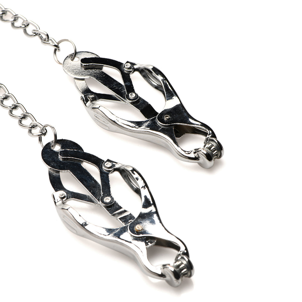 Master Series Tyrant Spiked Clover Nipple Clamps