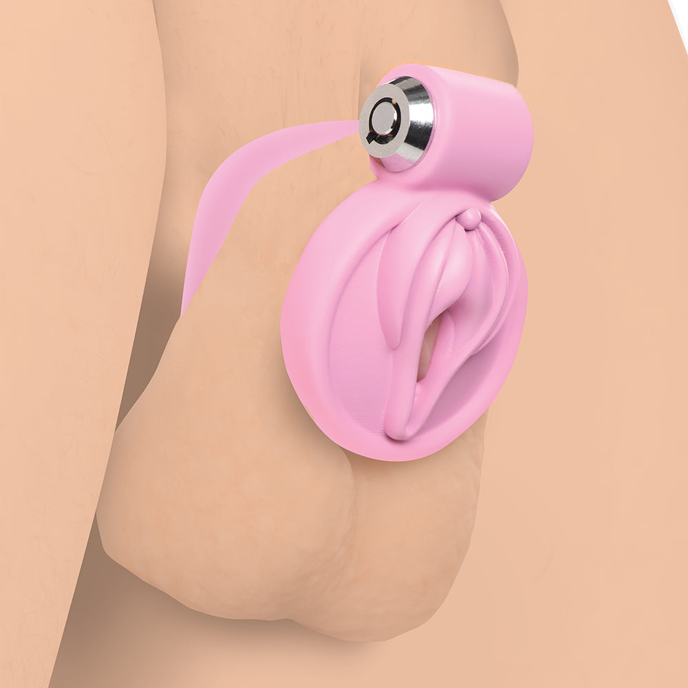 Master Series Vulva Locking Chastity Cage