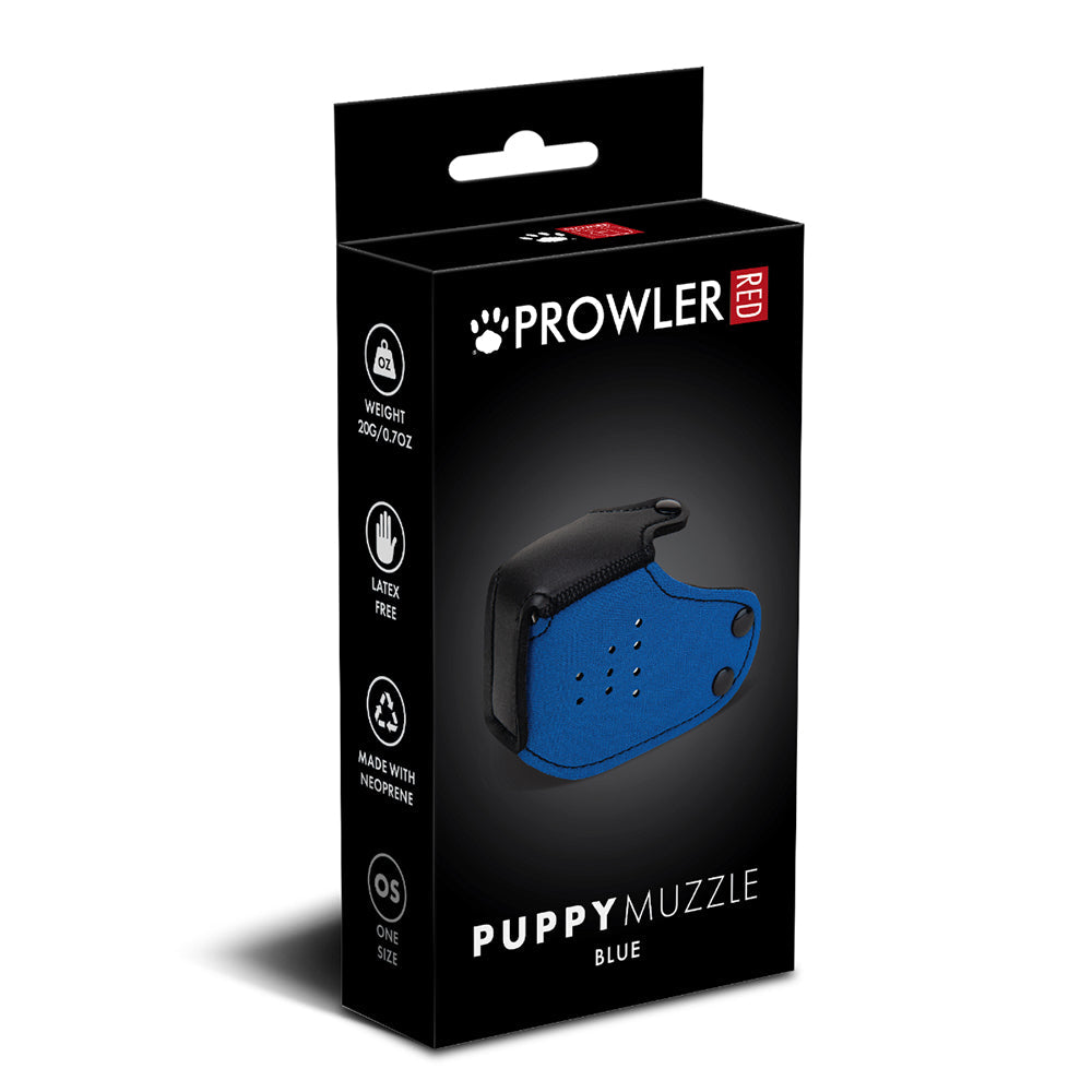 Prowler RED Puppy Muzzle Blue
