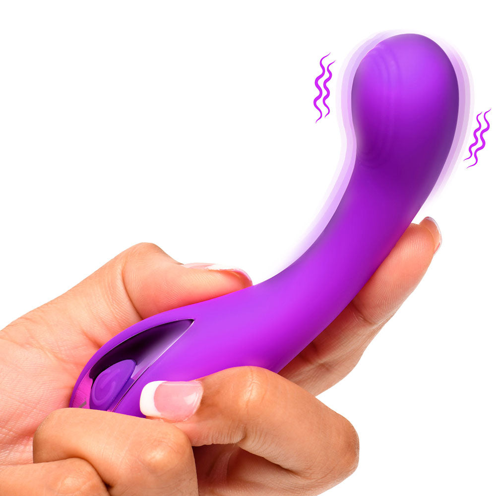BANG! G-Spot Silicone Vibrator Purple