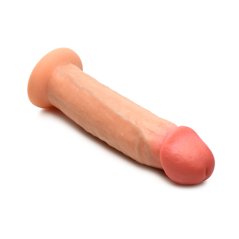 JOCK 8.5 in. Realistic Skin Silicone Dildo