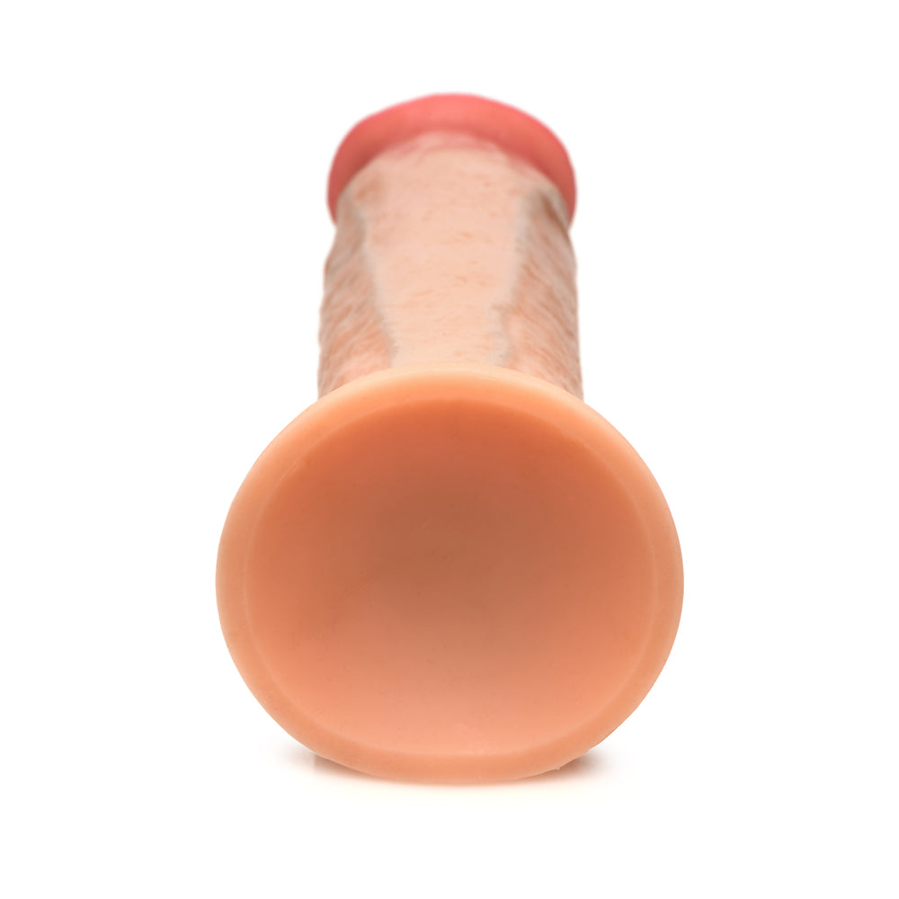 JOCK 8.5 in. Realistic Skin Silicone Dildo