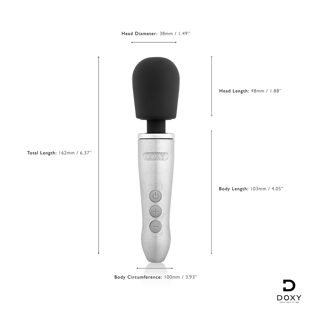 Doxy Go Travel-Sized Wand Massager