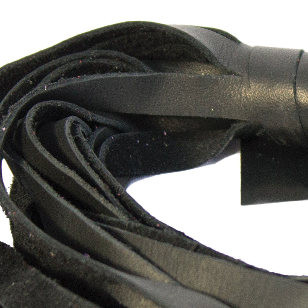 Soft Flogger 12 in. Black