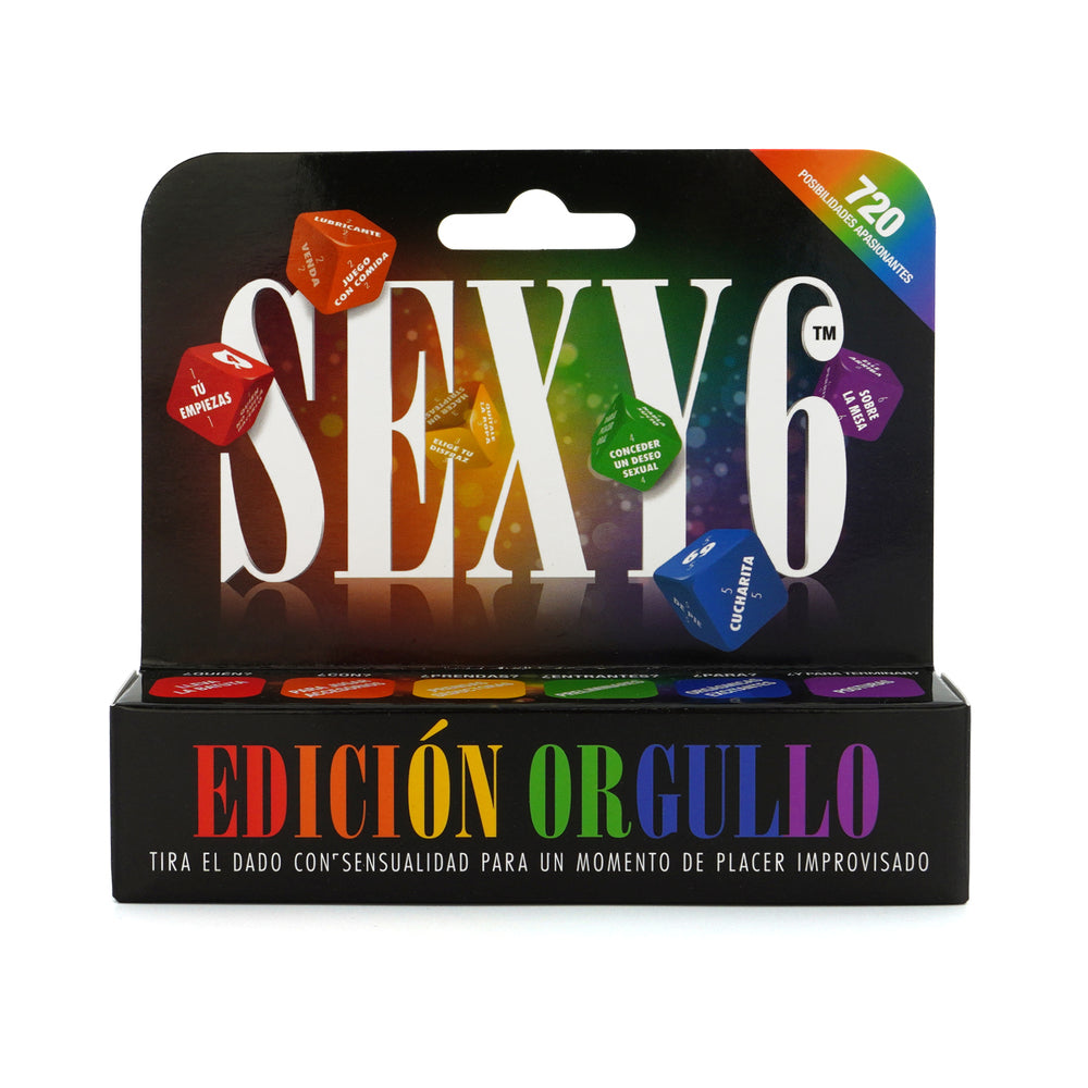 Sexy 6 Dice Game Pride Edition Spanish